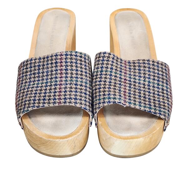 Veronica Beard Hannalee Platform
Sandal Women’s SZ 10M Hazelwood Houndstooth - Picture 2 of 16